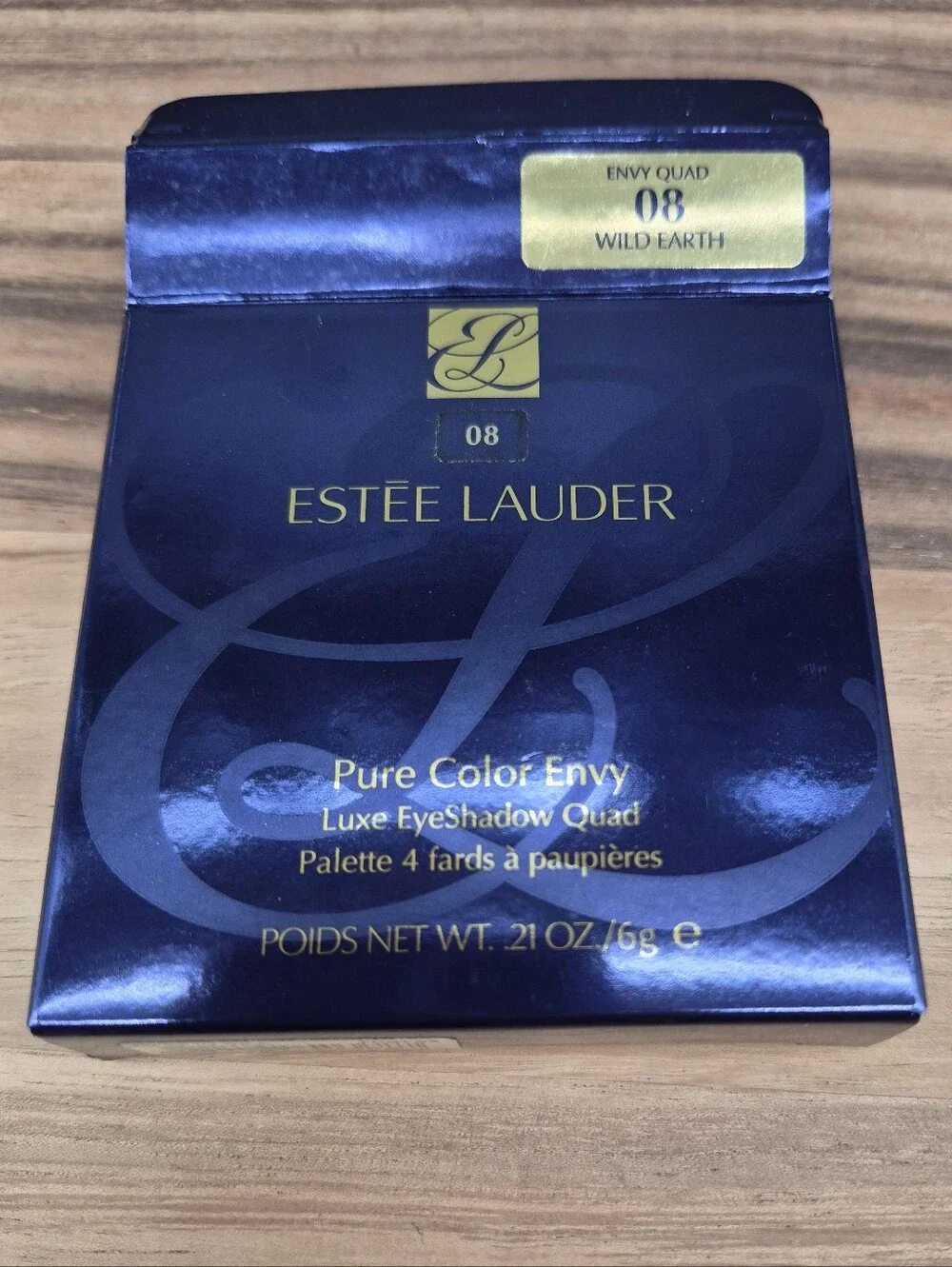 Estee Lauder Pure Color Envy Luxe Eyeshadow Quad: Wild Earth (08), NIB